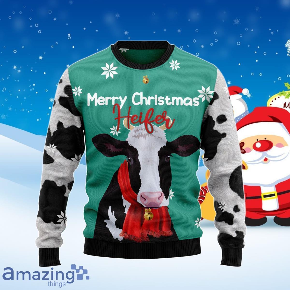 Cow Ugly Christmas Sweater Best Gift For Men And Women Product Photo 1