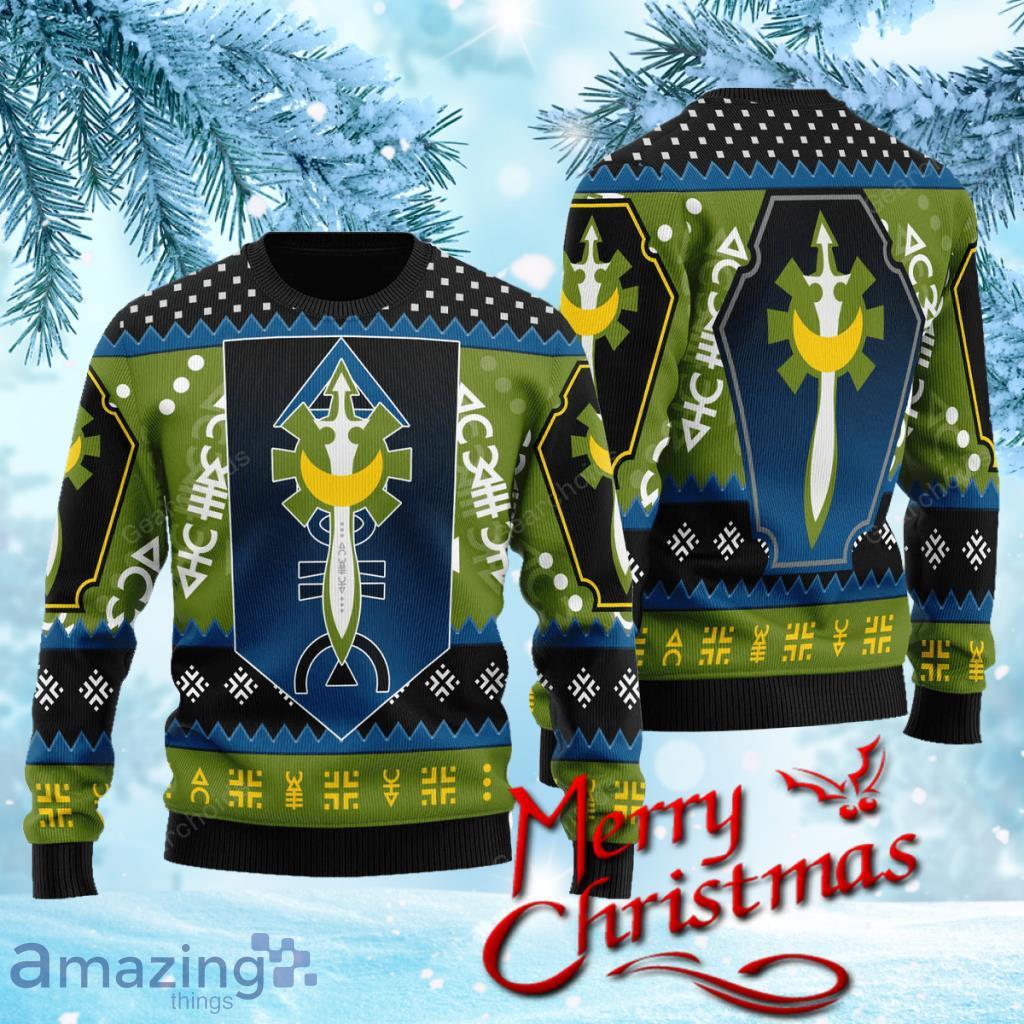 Craftworlds Aeldari Of Alaitoc Iconic Christmas Ugly Sweater 3D Gift For Men And Women Product Photo 1