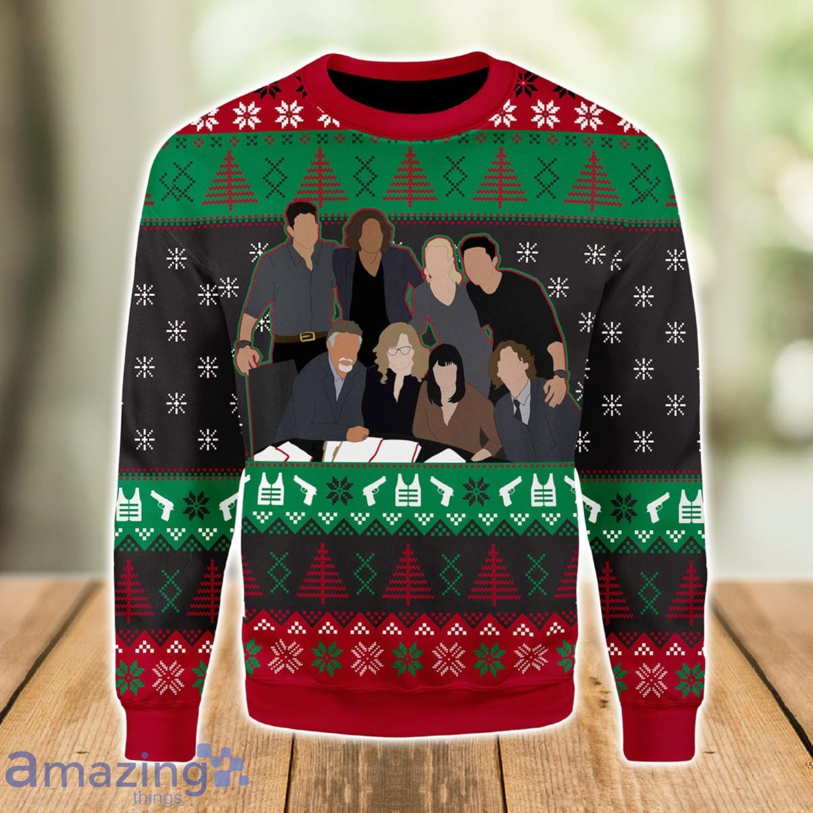 Criminal Minds Ugly Christmas Sweater Xmas Gift Men And Women Christmas Sweater Product Photo 1