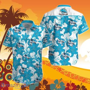 Cronulla Sharks NRL Hawaiian Shirt mascot Best Gift Product Photo 1
