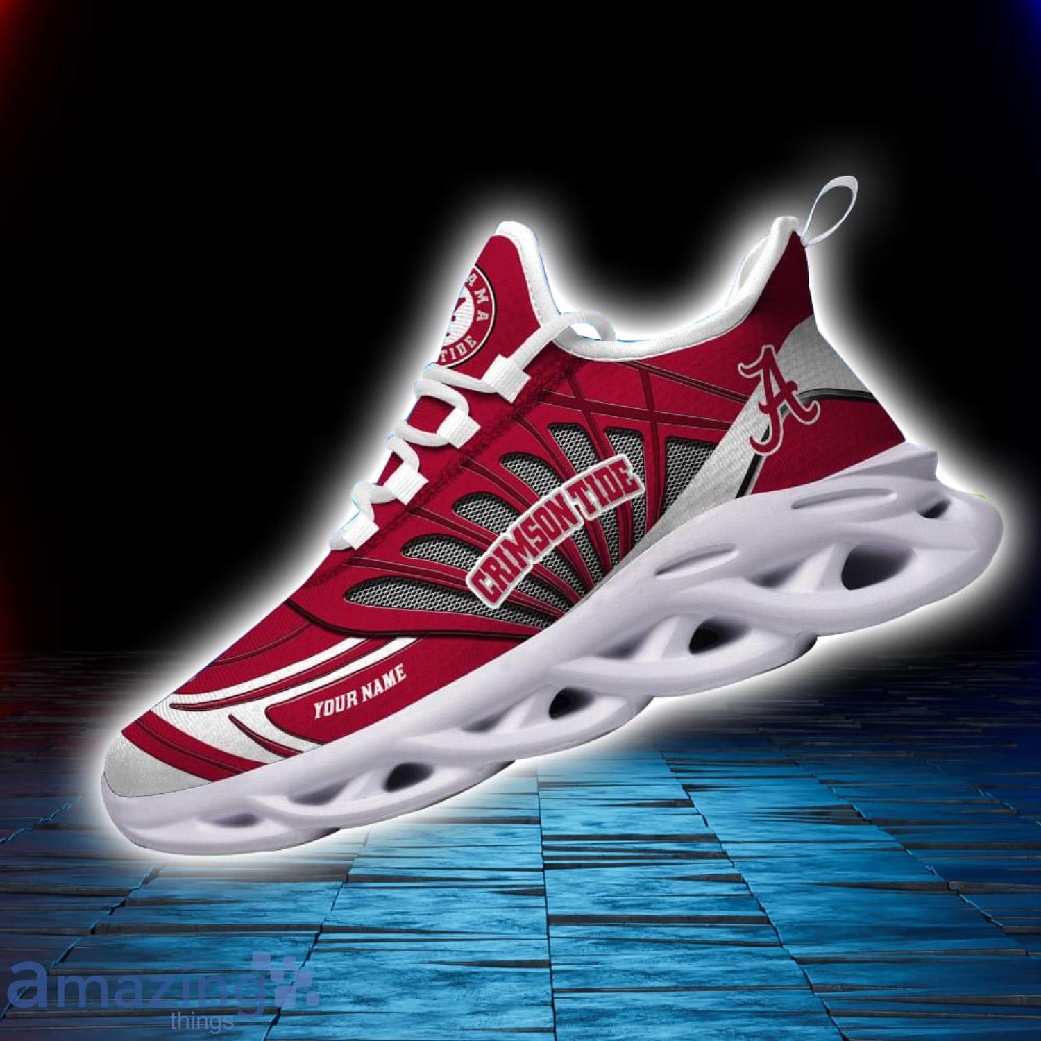 Custom Name Alabama Crimson Tide Personalized Name Max Soul Shoe Trending Sport Gift image Custom Name Alabama Crimson Tide Personalized Name Max Soul Shoe Trending Sport Gift Product Photo 3