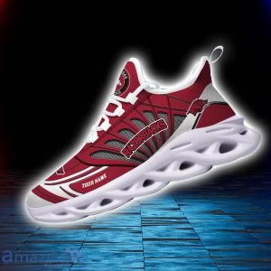 Custom Name Arkansas Razorbacks Personalized Name Max Soul Shoe Trending Sport Gift Product Photo 3