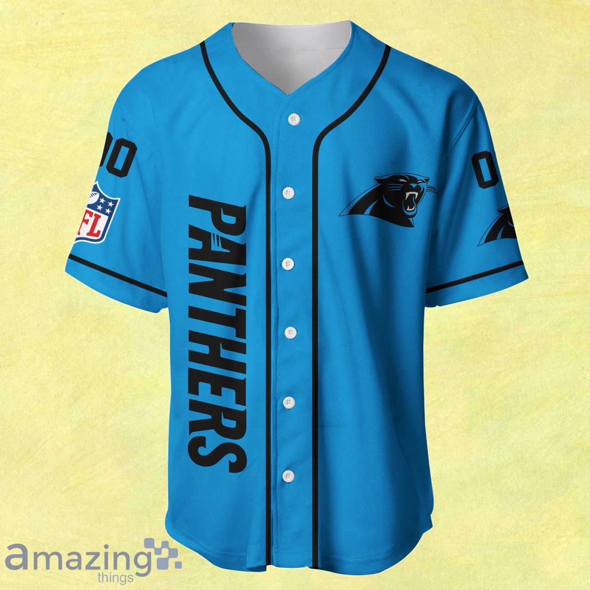 Carolina Panthers Baseball Jersey