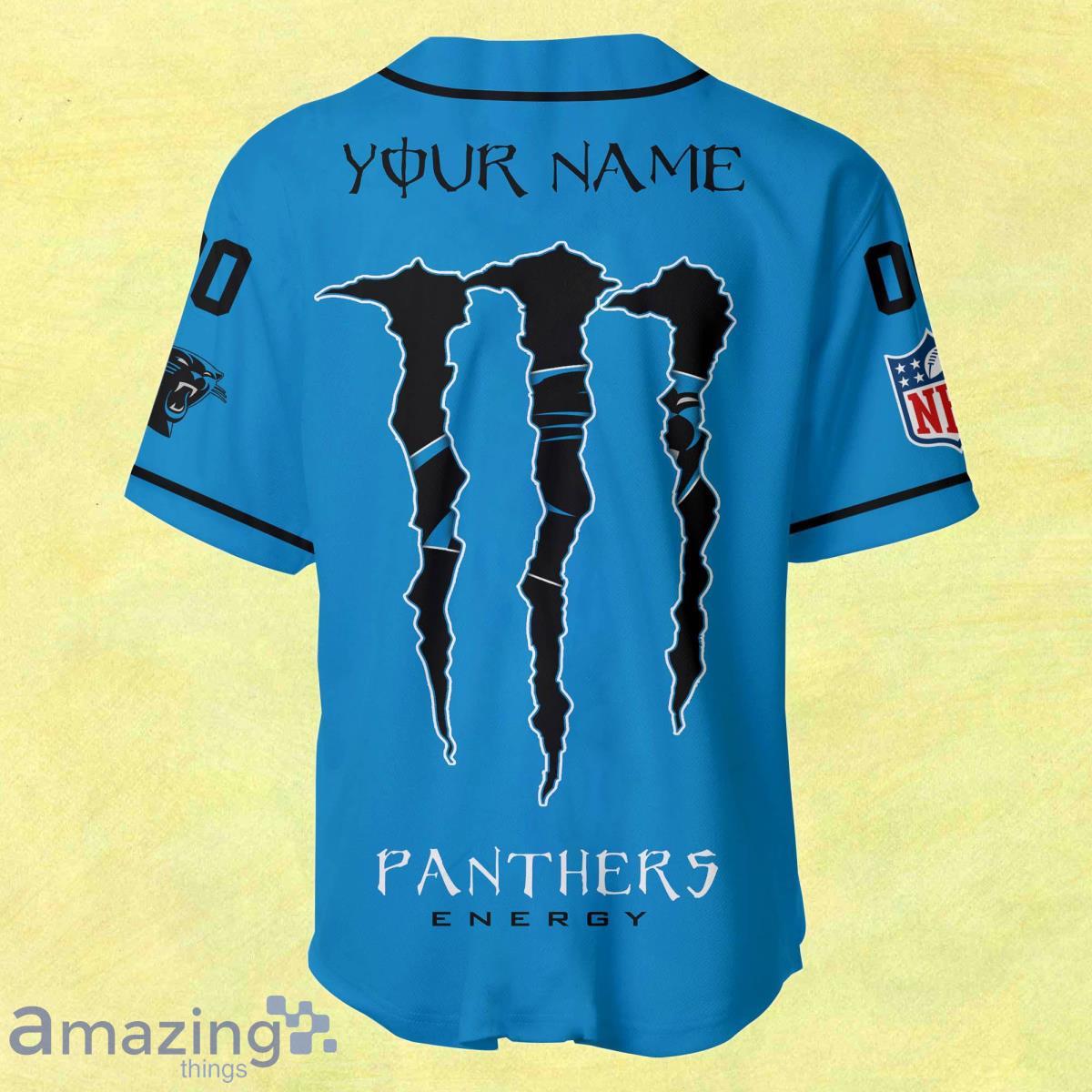 Custom Name Carolina Panthers Baseball Jersey Shirt Unique Gift