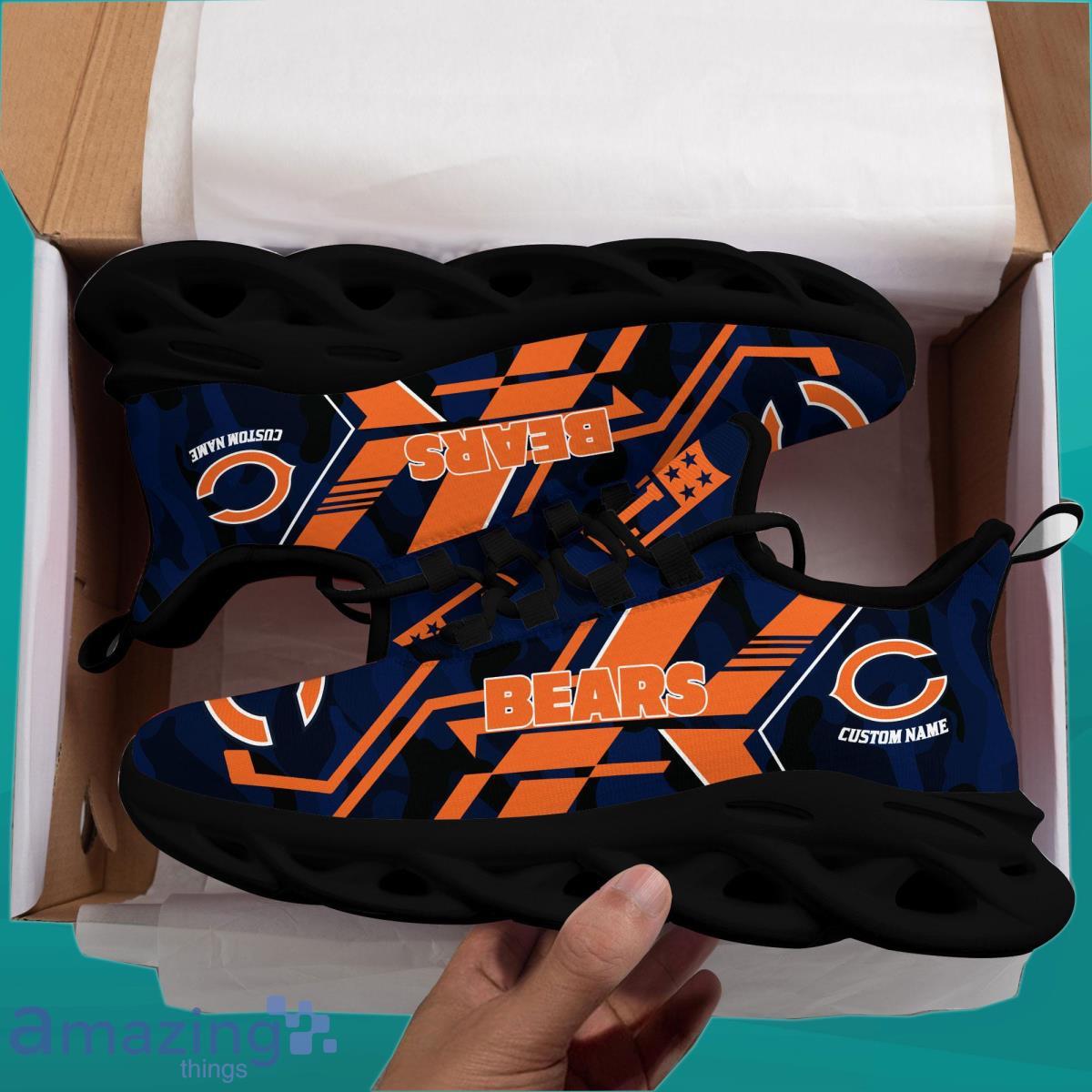 Custom Name Chicago Bears NFL Max Soul Shoes Best Gift Product Photo 1