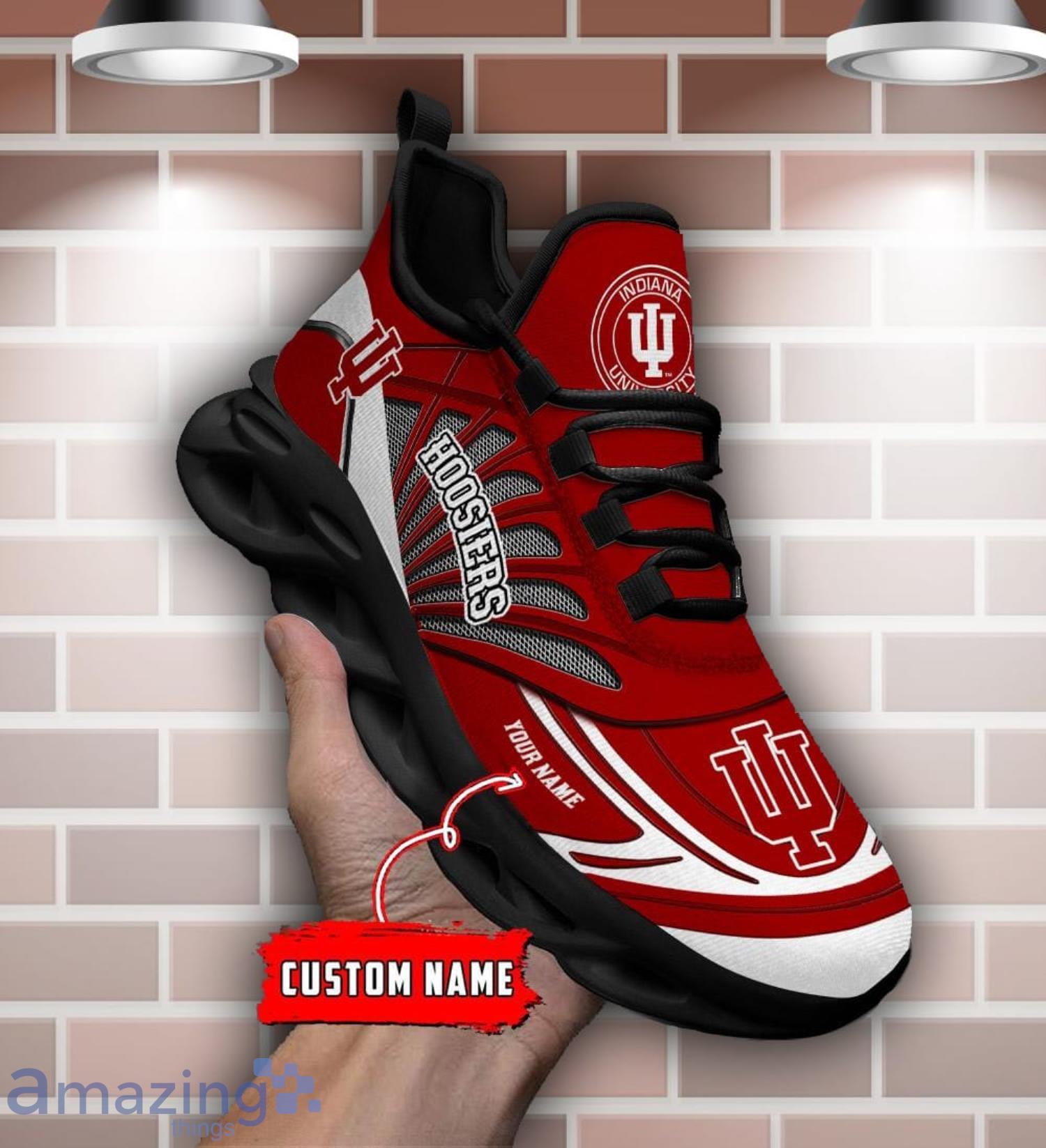 Custom Name Indiana Hoosiers Personalized Name Max Soul Shoe Trending Sport Gift image Custom Name Indiana Hoosiers Personalized Name Max Soul Shoe Trending Sport Gift Product Photo 3
