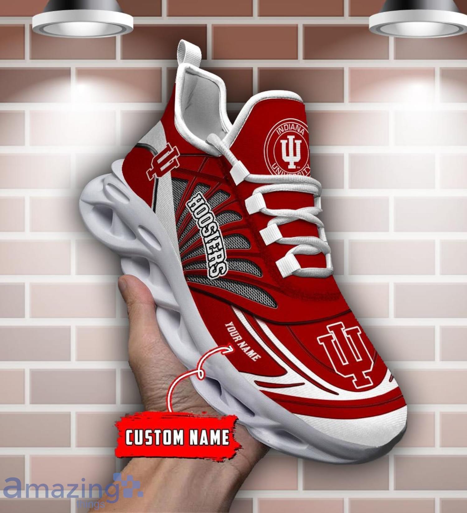 Custom Name Indiana Hoosiers Personalized Name Max Soul Shoe Trending Sport Gift image Custom Name Indiana Hoosiers Personalized Name Max Soul Shoe Trending Sport Gift Product Photo 4