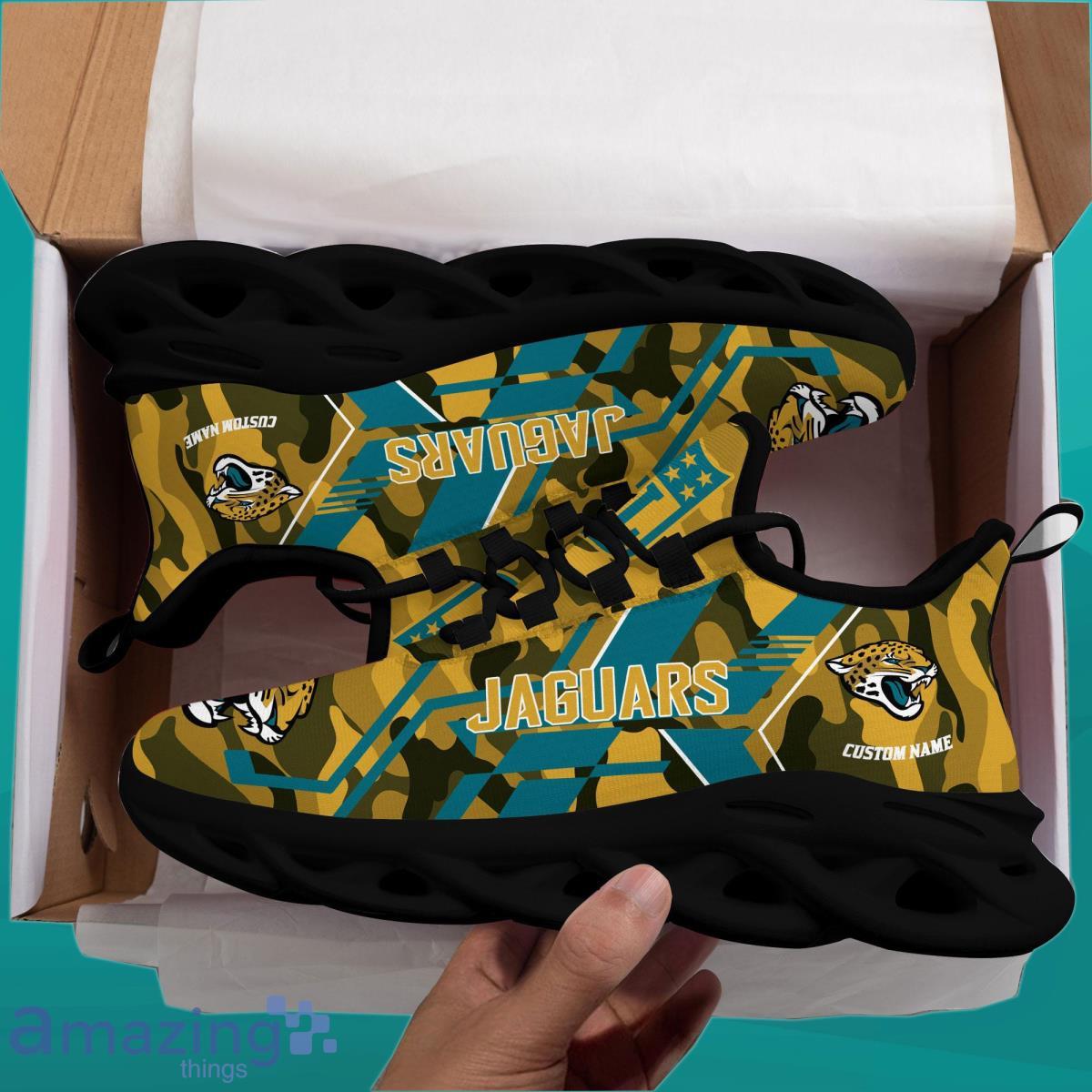 Jacksonville Jaguars New Trend Max Soul Shoes Running Sneakers