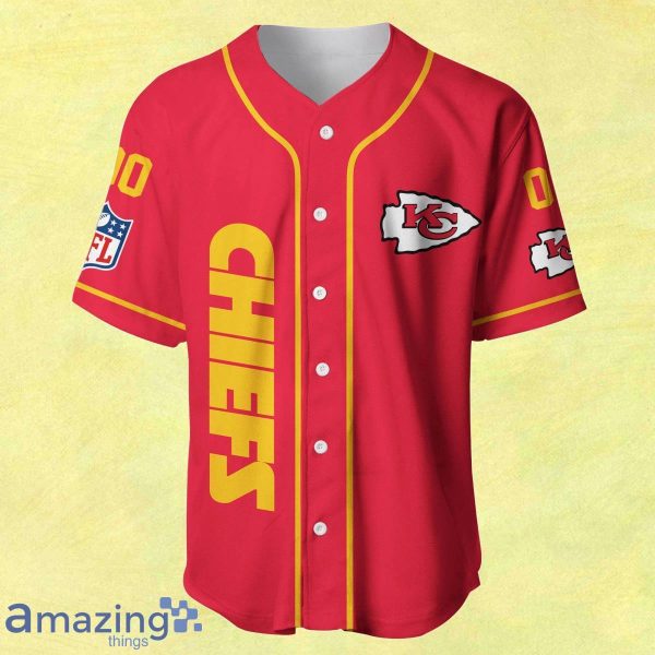 Kansas City Chiefs Sleepwear Shirt Red Yellow Shirt Raglan Sleeves Sof –  Shop Thrift World