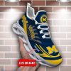 Custom Name Michigan Wolverines Personalized Name Max Soul Shoe Trending Sport Gift