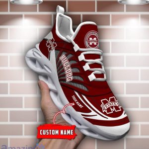 Custom Name Mississippi State Bulldogs Personalized Name Max Soul Shoe Trending Sport Gift Product Photo 1