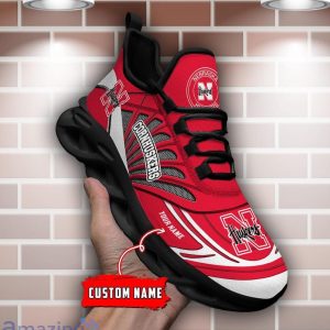 Custom Name Nebraska Cornhuskers Personalized Name Max Soul Shoe Trending Sport Gift image Custom Name Nebraska Cornhuskers Personalized Name Max Soul Shoe Trending Sport Gift Product Photo 4