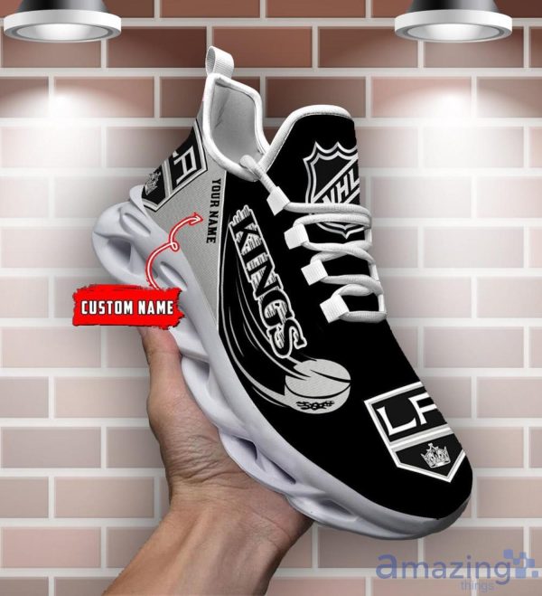 Los Angeles Kings Running Shoes NHL Max Soul Sneakers For Men And Women -  YesItCustom