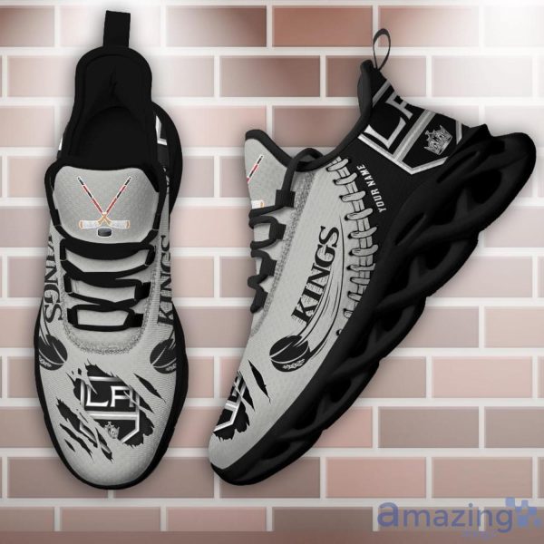 Custom Name NHL Los Angeles Kings Personalized Name Ultra Max Soul Sneakers For Men And Women Product Photo 2