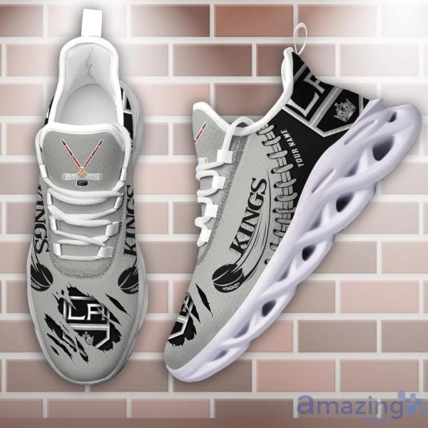 Custom Name NHL Los Angeles Kings Personalized Name Ultra Max Soul Sneakers For Men And Women Product Photo 3