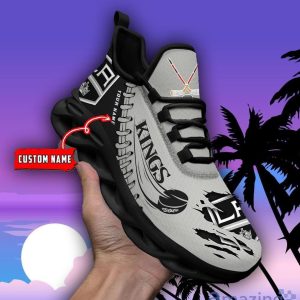 Custom Name NHL Los Angeles Kings Personalized Name Ultra Max Soul Sneakers For Men And Women Product Photo 4