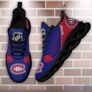 Custom Name NHL Montreal Canadiens Personalized Name Max Soul Shoes Trending Sport Gift Sneakers Product Photo 4
