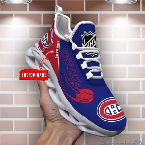 Custom Name NHL Montreal Canadiens Personalized Name Max Soul Shoes Trending Sport Gift Sneakers Product Photo 1