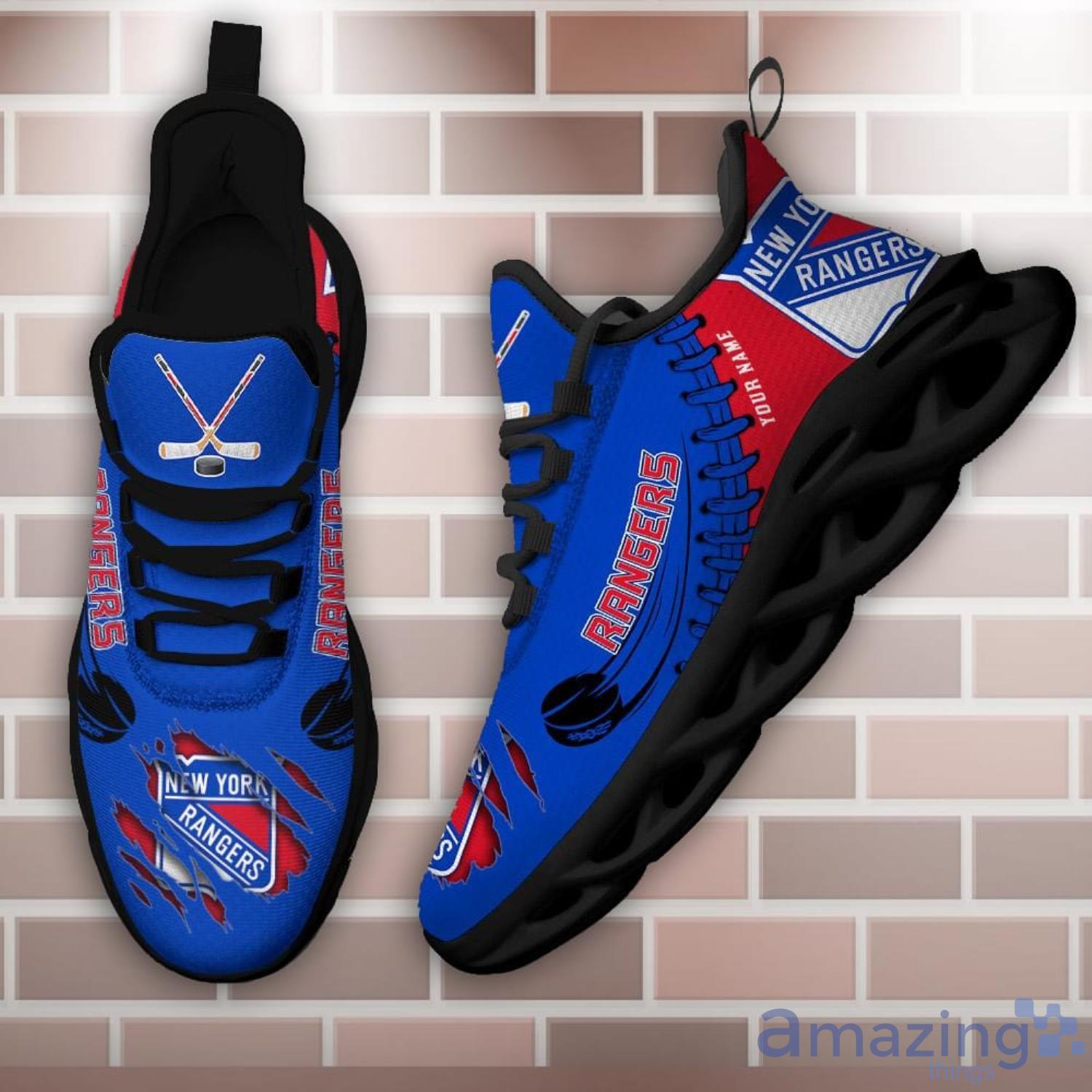 NHL New York Rangers Custom Name Max Soul Shoes V3