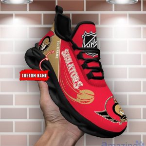 Custom Name NHL Ottawa Senators Personalized Name Max Soul Shoes Trending Sport Gift Sneakers Product Photo 2