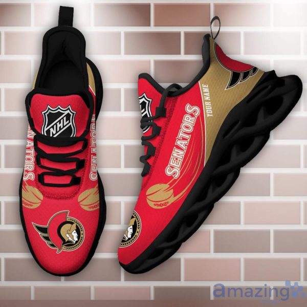 Custom Name NHL Ottawa Senators Personalized Name Max Soul Shoes Trending Sport Gift Sneakers Product Photo 3