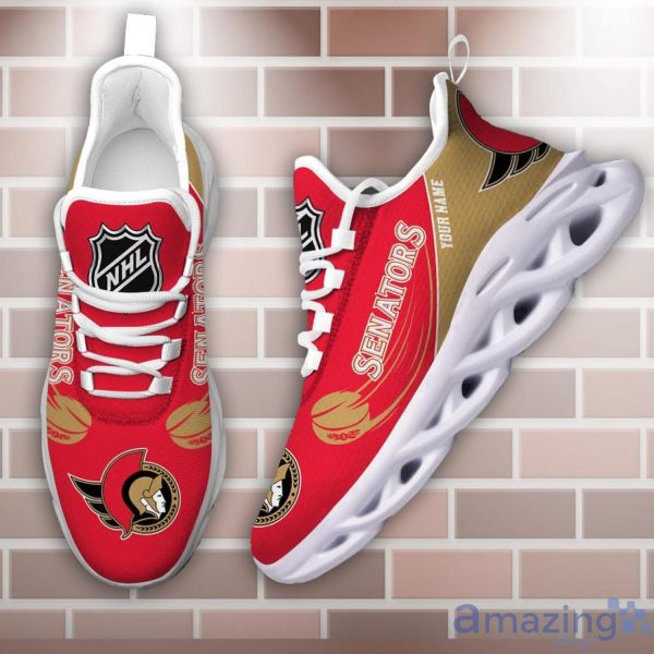 Custom Name NHL Ottawa Senators Personalized Name Max Soul Shoes Trending Sport Gift Sneakers Product Photo 4