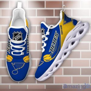 St Louis Blues Logo NHL Max Soul Shoes Running Shoes