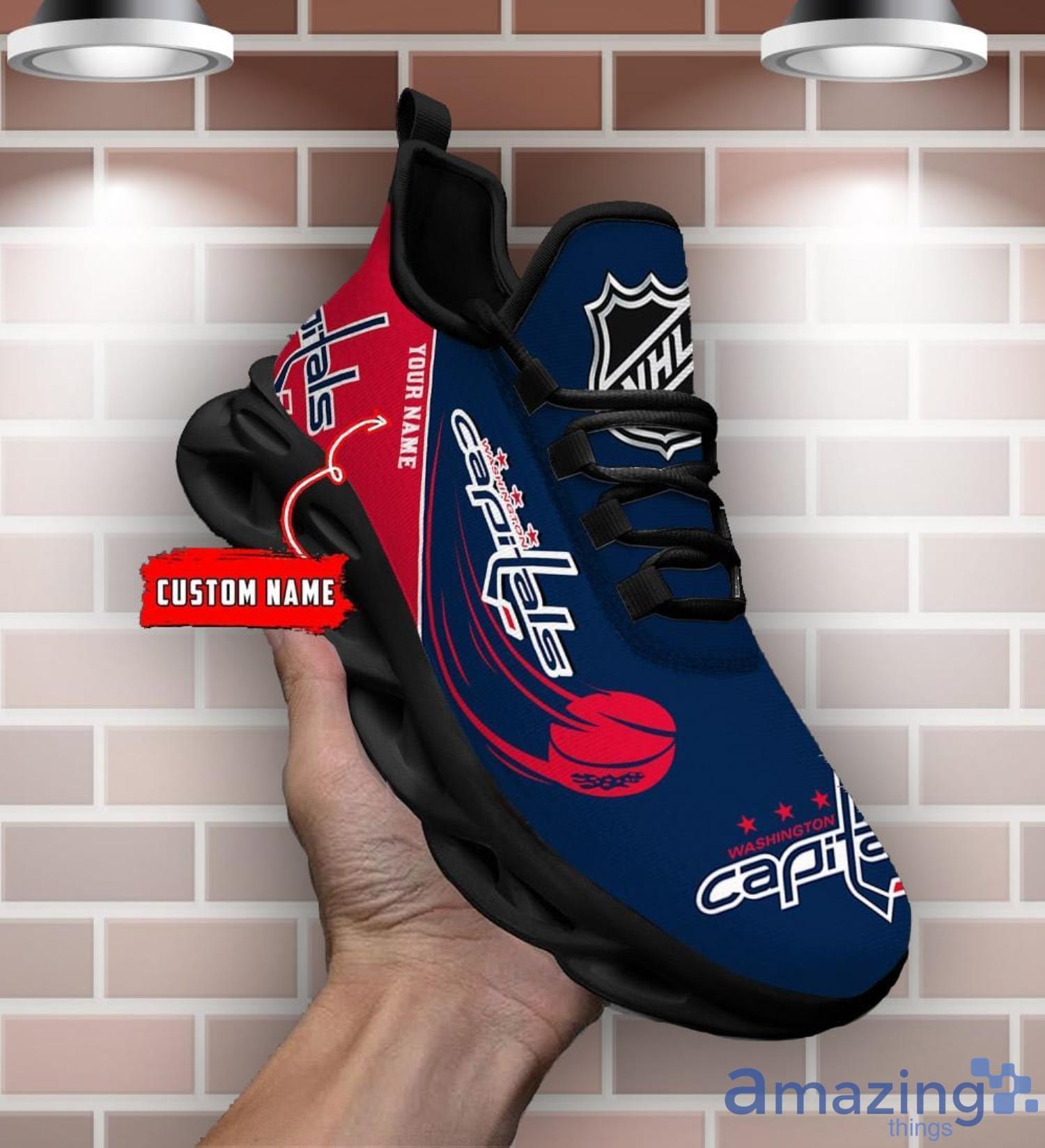 Washington Capitals Custom Name Max Soul Sneaker Running Shoes For