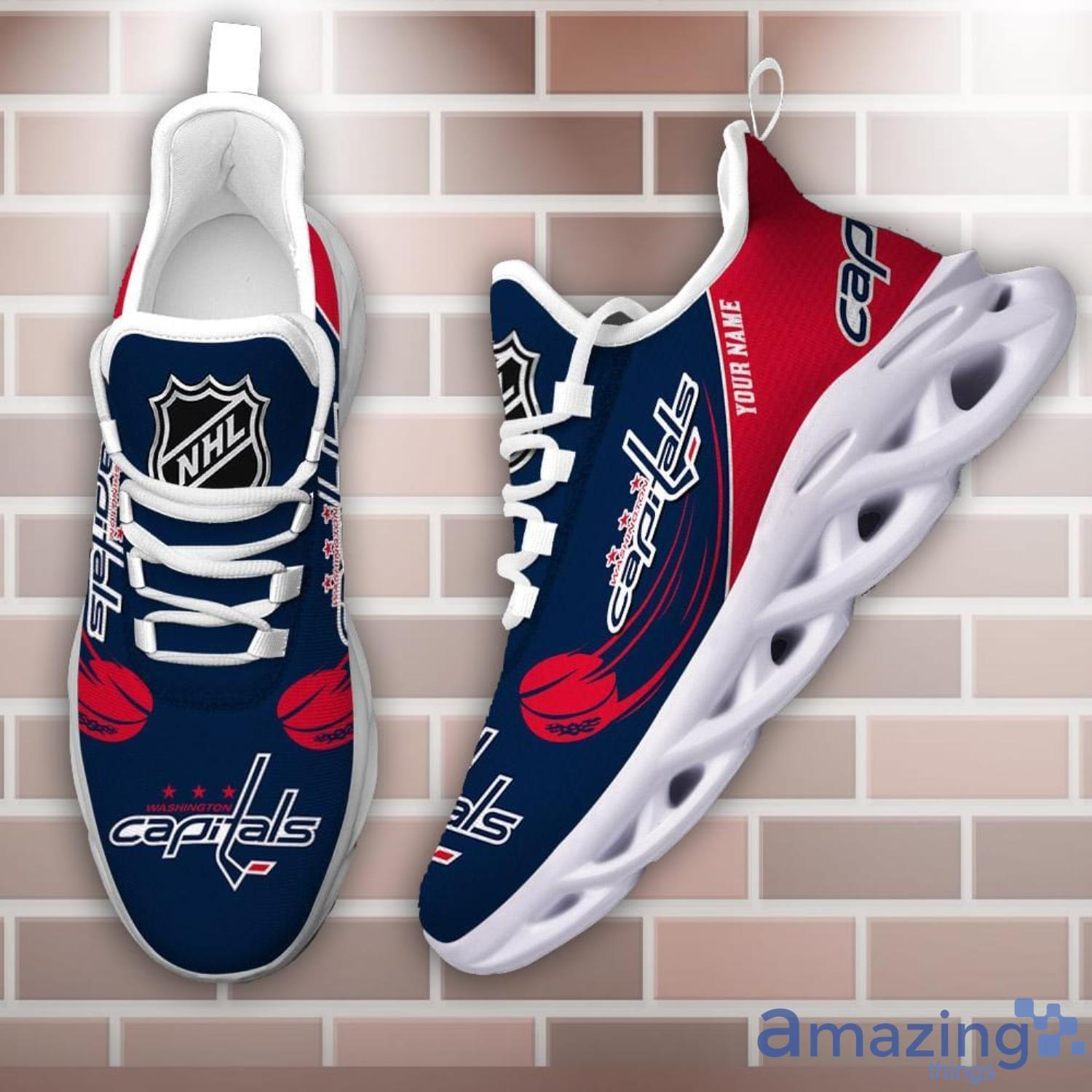 Washington Capitals NHL Max Soul Shoes Custom Name For Men And