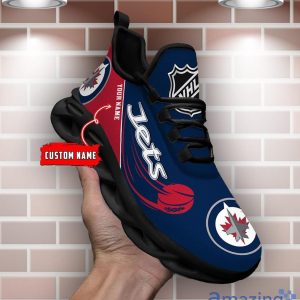 Custom Name NHL Winnipeg Jets Personalized Name Max Soul Shoes Trending Sport Gift Sneakers Product Photo 2
