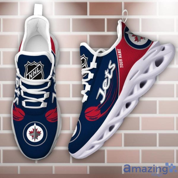 Custom Name NHL Winnipeg Jets Personalized Name Max Soul Shoes Trending Sport Gift Sneakers Product Photo 4