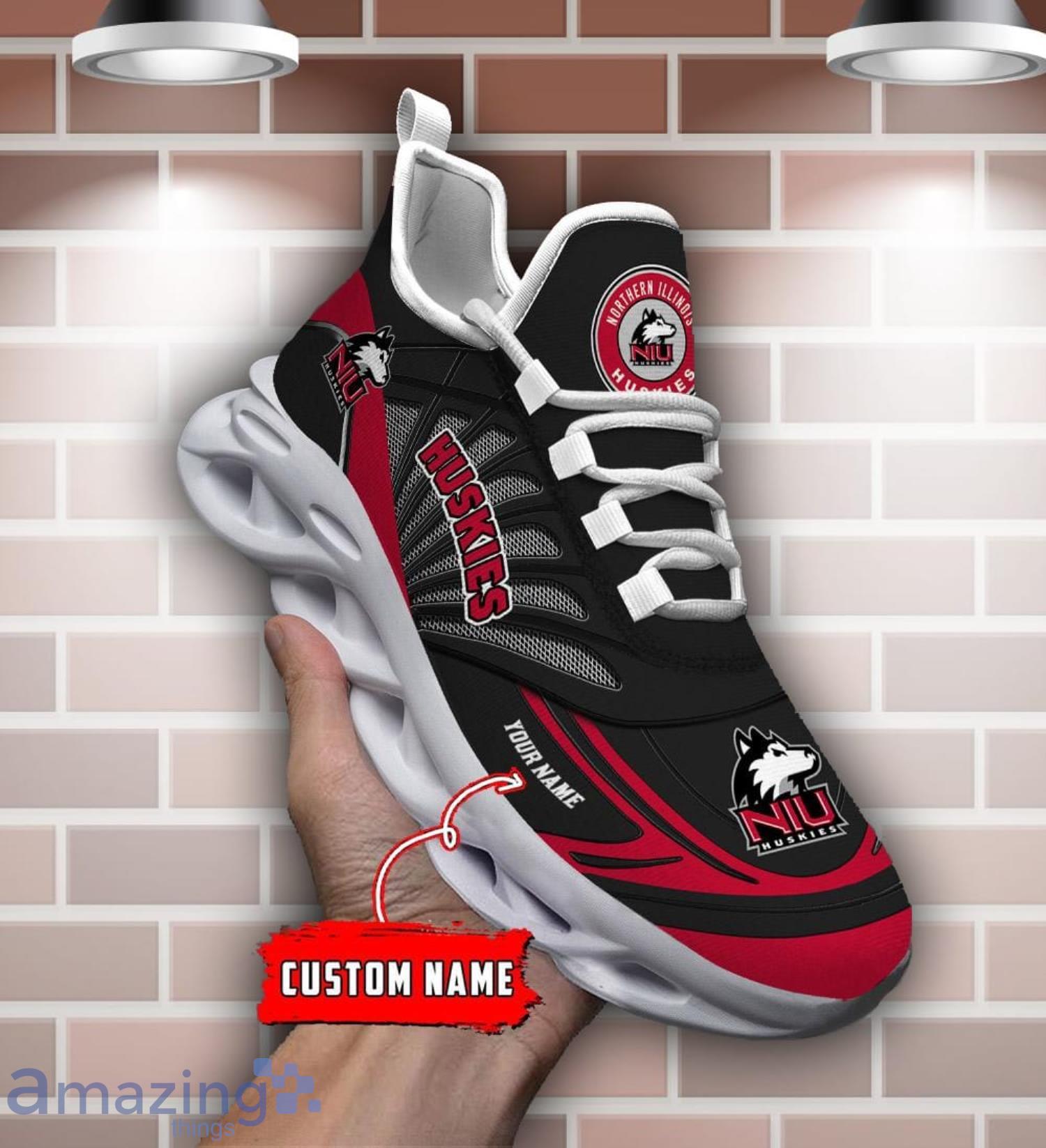 Custom Name Northern Illinois Huskies Personalized Name Max Soul Shoe Trending Sport Gift image Custom Name Northern Illinois Huskies Personalized Name Max Soul Shoe Trending Sport Gift Product Photo 1