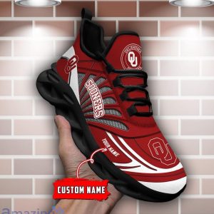 Custom Name Oklahoma Sooners Personalized Name Max Soul Shoe Trending Sport Gift Product Photo 4