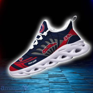Custom Name Ole Miss Rebels Personalized Name Max Soul Shoe Trending Sport Gift Product Photo 3