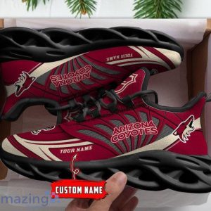 Custom Name Shoes Arizona Coyotes Max Soul Sneakers Men And Women Sport Shoes Product Photo 2