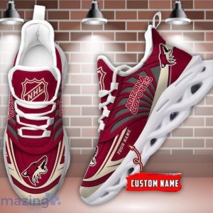 Custom Name Shoes Arizona Coyotes Max Soul Sneakers Men And Women Sport Shoes Product Photo 3