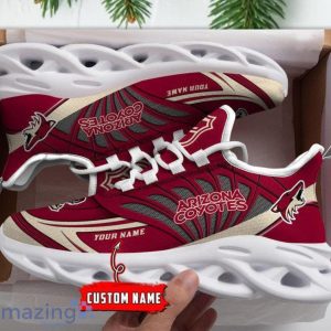 Custom Name Shoes Arizona Coyotes Max Soul Sneakers Men And Women Sport Shoes Product Photo 1