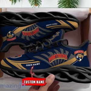 Custom Name Shoes Florida Panthers Max Soul Sneakers Men And Women Sport Shoes image Custom Name Shoes Florida Panthers Max Soul Sneakers Men And Women Sport Shoes Product Photo 2