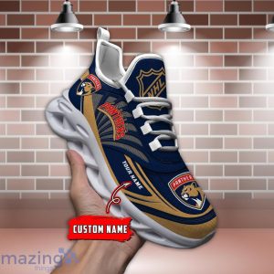 Custom Name Shoes Florida Panthers Max Soul Sneakers Men And Women Sport Shoes image Custom Name Shoes Florida Panthers Max Soul Sneakers Men And Women Sport Shoes Product Photo 4