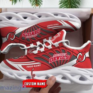 Custom Name Shoes New Jersey Devils Max Soul Sneakers Men And Women Sport Shoes Product Photo 1