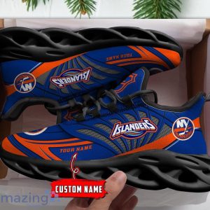 Custom Name Shoes New York Islanders Max Soul Sneakers Men And Women Sport Shoes Product Photo 2