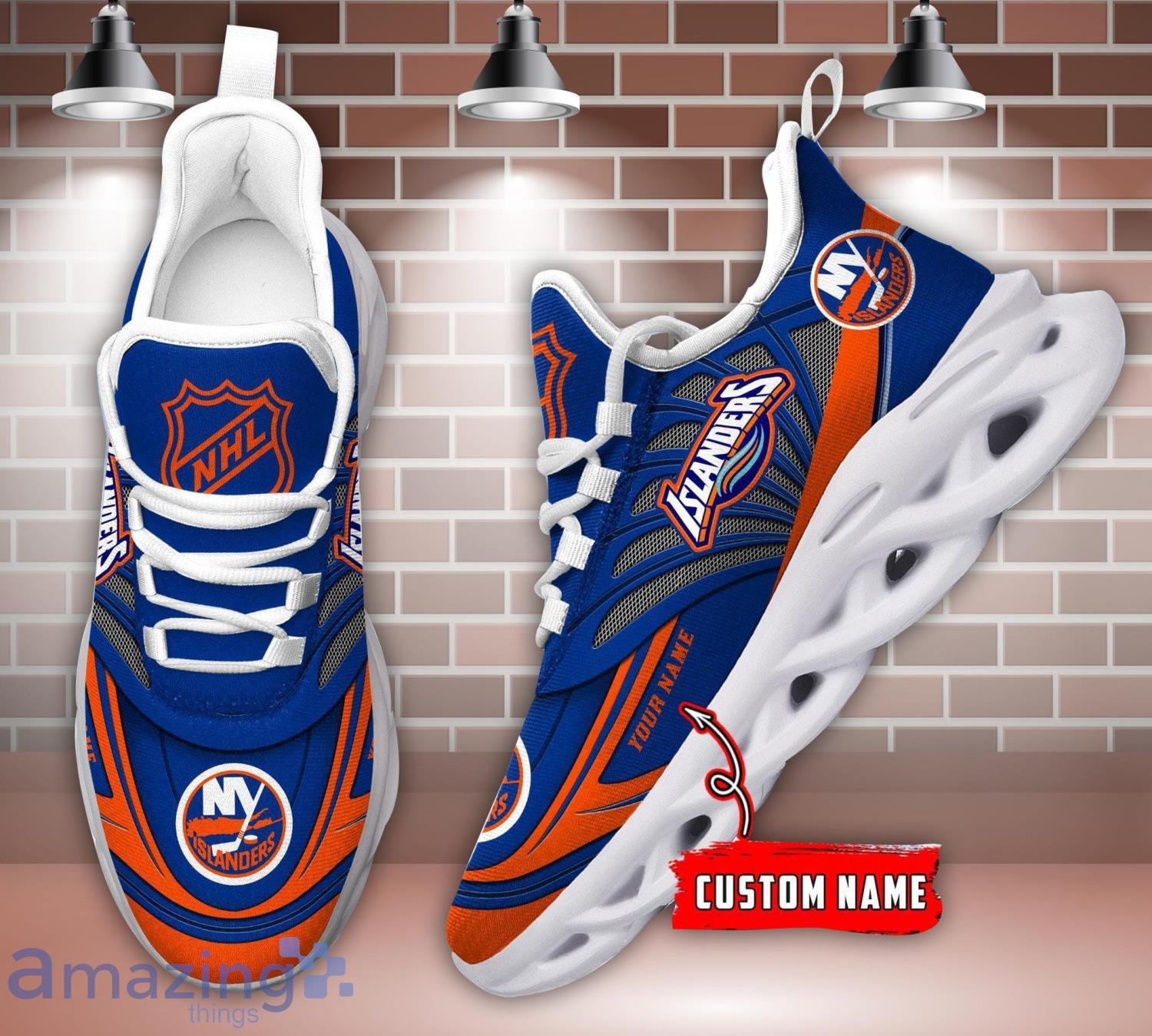 New York Islanders CUSTOM Air Jordan 1 Shoes -  Worldwide  Shipping