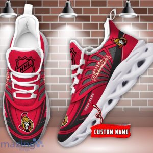 Custom Name Shoes Ottawa Senators Max Soul Sneakers Men And Women Sport Shoes image Custom Name Shoes Ottawa Senators Max Soul Sneakers Men And Women Sport Shoes Product Photo 3