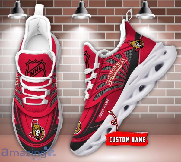 Custom Name Shoes Ottawa Senators Max Soul Sneakers Men And Women Sport Shoes Product Photo 3