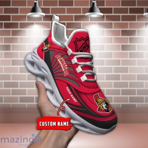 Custom Name Shoes Ottawa Senators Max Soul Sneakers Men And Women Sport Shoes image Custom Name Shoes Ottawa Senators Max Soul Sneakers Men And Women Sport Shoes Product Photo 4