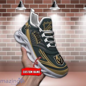 Custom Name Shoes Vegas Golden Knights Max Soul Sneakers Men And Women Sport Shoes image Custom Name Shoes Vegas Golden Knights Max Soul Sneakers Men And Women Sport Shoes Product Photo 3