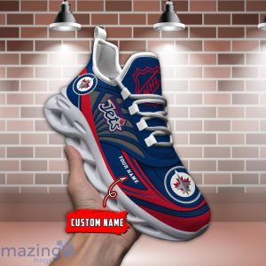 Custom Name Shoes Winnipeg Jets Max Soul Sneakers Men And Women Sport Shoes Product Photo 3