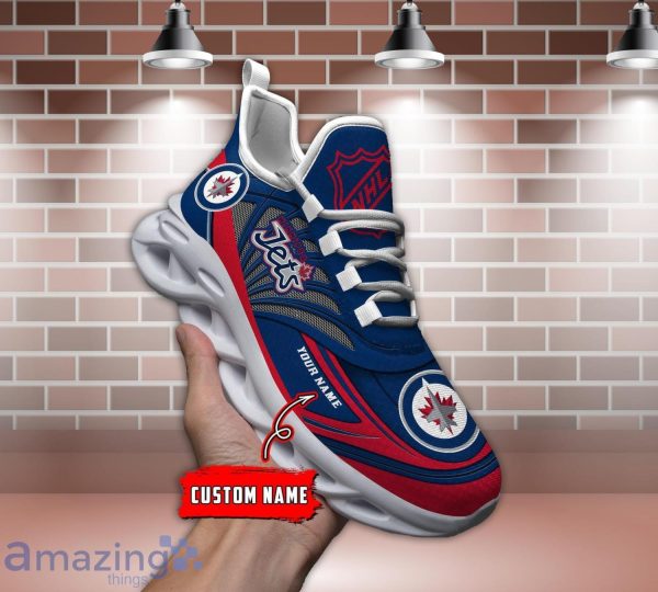 Custom Name Shoes Winnipeg Jets Max Soul Sneakers Men And Women Sport Shoes Product Photo 3