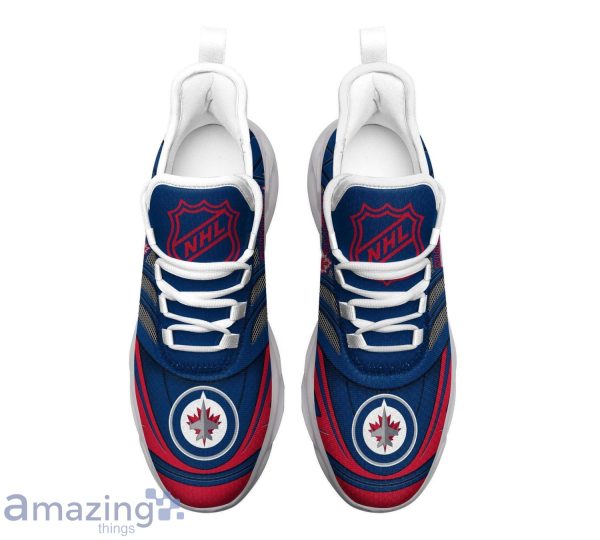 Custom Name Shoes Winnipeg Jets Max Soul Sneakers Men And Women Sport Shoes Product Photo 4