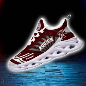 Custom Name Texas A&m Aggies Personalized Name Max Soul Shoe Trending Sport Gift Product Photo 3